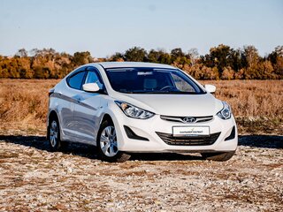 2014 Hyundai Elantra V (MD) Рестайлинг, белый, 1050000 рублей, вид 5