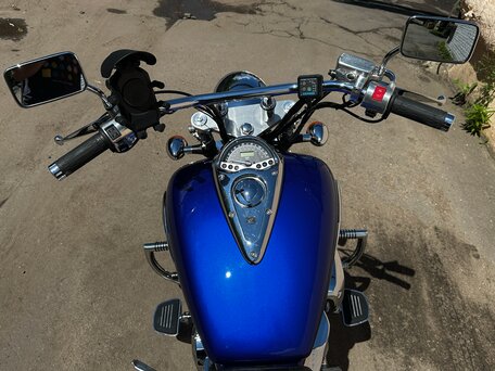 2005 Honda VTX 1300, синий, 707000 рублей, вид 5