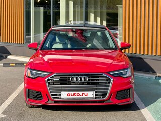 2019 Audi A6 55 TFSI V (C8), красный, 3390000 рублей, вид 2