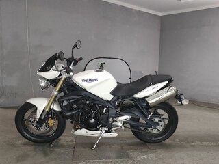 2008 Triumph Street Triple, белый, 490000 рублей, вид 1