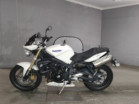 2008 Triumph Street Triple, белый, 490000 рублей, вид 1