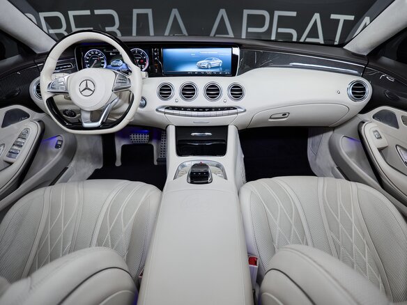 2016 Mercedes-Benz S-Класс AMG 63 AMG III (W222, C217), чёрный, 5990000 рублей - вид 34