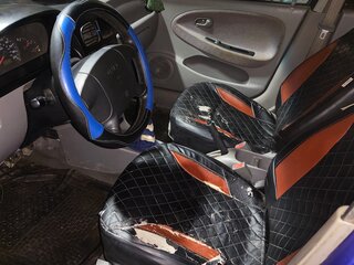 2002 Kia Rio I, синий, 150000 рублей, вид 5