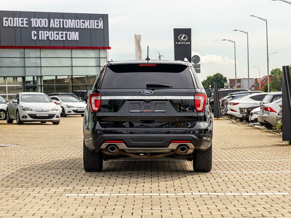2019 Ford Explorer V Рестайлинг 2, чёрный, 2325000 рублей - вид 4