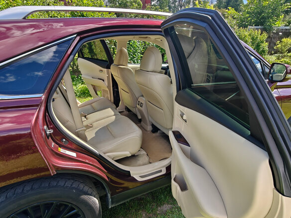 2013 Lexus RX 350 III Рестайлинг, красный, 2360000 рублей - вид 20