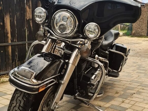 2007 Harley-Davidson Electra Glide, чёрный - вид 6