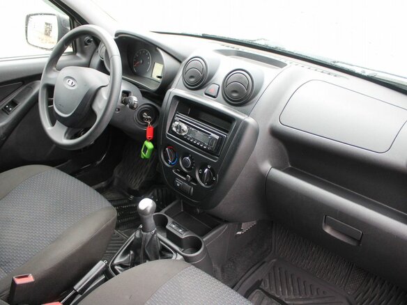 2012 Lada (ВАЗ) Granta I, серебристый - вид 6