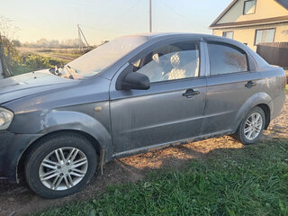 2007 Chevrolet Aveo I Рестайлинг, серый, 180000 рублей, вид 3