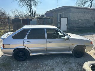 2007 Lada (ВАЗ) 2114, серебристый, 190000 рублей, вид 4