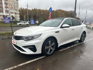 2018 Kia Optima IV Рестайлинг, белый, 1600000 рублей, вид 1