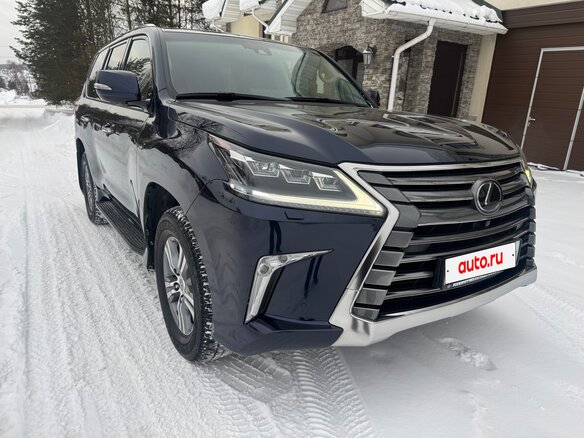 2018 Lexus LX 570 III Рестайлинг 2, синий - вид 15