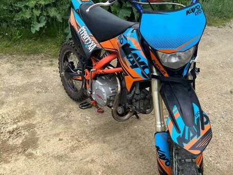 2023 Kayo Evolution YX140EM, синий, 75000 рублей, вид 1