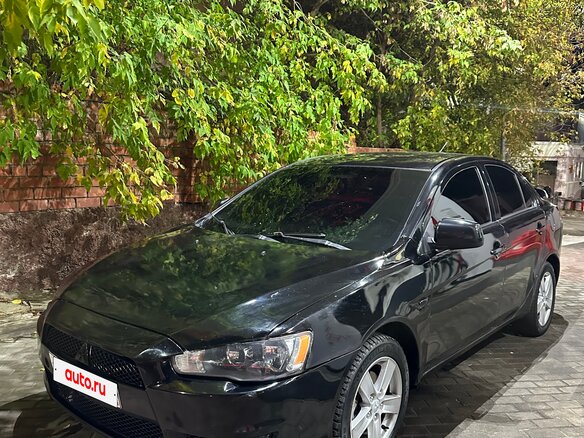 2008 Mitsubishi Lancer X, чёрный
