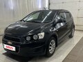 2012 Chevrolet Aveo II, чёрный - вид 1
