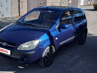 2007 Hyundai Getz I Рестайлинг, синий, 500000 рублей, вид 2