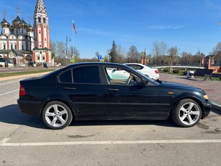 2002 BMW 3 серии 318i IV (E46) Рестайлинг, чёрный, 560000 рублей, вид 3