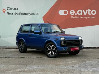 2021 Lada (ВАЗ) Niva Legend I, синий, 860000 рублей, вид 3