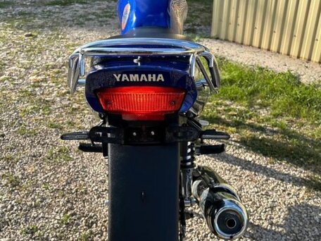 2008 Yamaha YBR125, синий, 80000 рублей, вид 3