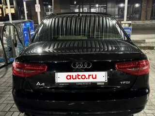 2015 Audi A4 IV (B8) Рестайлинг, чёрный, 2000000 рублей, вид 5