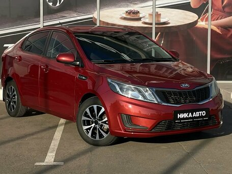 2014 Kia Rio III, красный, 610000 рублей, вид 4