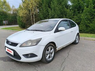 2008 Ford Focus II Рестайлинг, белый, 320000 рублей, вид 1