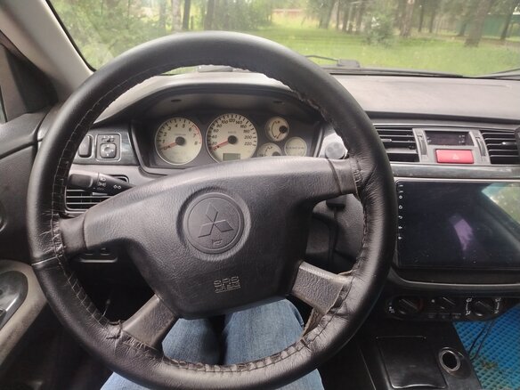 2004 Mitsubishi Lancer IX, синий, 215000 рублей - вид 6