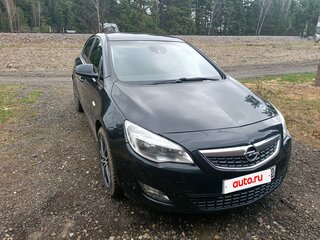 2011 Opel Astra J, чёрный, 620000 рублей, вид 3