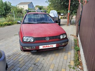1992 Volkswagen Golf III, красный, 132000 рублей, вид 1