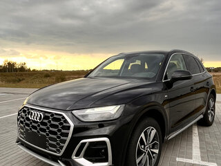 2024 Audi Q5 45 TFSI II (FY) Рестайлинг, чёрный, 3200000 рублей, вид 1