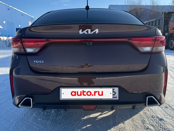 2021 Kia Rio IV Рестайлинг, коричневый, 2200000 рублей - вид 7