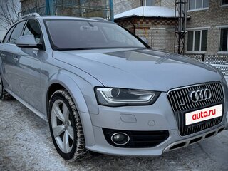 2015 Audi A4 allroad 7S-tronic IV (B8) Рестайлинг, серебристый, 1800000 рублей, вид 4