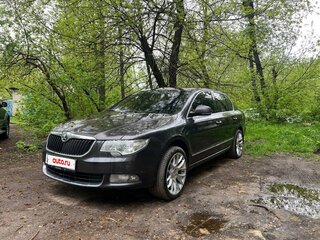2011 Skoda Superb II, коричневый, 800000 рублей, вид 2