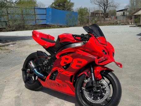 2013 Yamaha YZF-R6, красный, 1300000 рублей, вид 2
