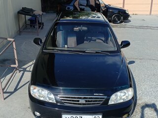 2007 Kia Spectra I Рестайлинг 2, чёрный, 430000 рублей, вид 4
