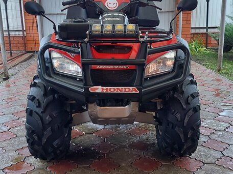 2007 Honda TRX 680 (Rincon), красный, 620000 рублей, вид 1