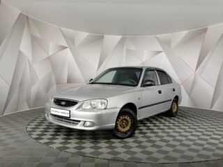 2007 Hyundai Accent ТагАЗ II, серебристый, 345000 рублей, вид 1