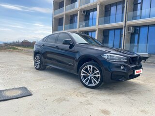 2017 BMW X6 40d II (F16), синий, 3500000 рублей, вид 4