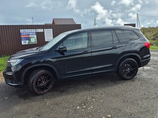 2020 Honda Pilot III Рестайлинг, чёрный, 3700000 рублей, вид 3