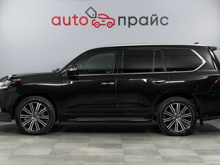 2019 Lexus LX 570 III Рестайлинг 2, чёрный, 10500000 рублей, вид 4