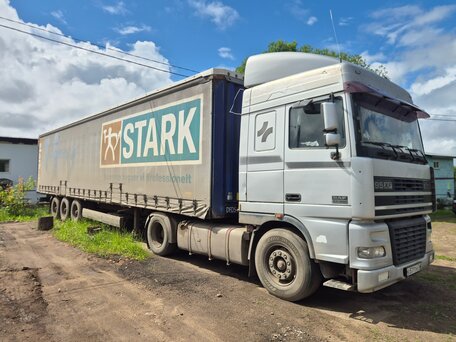 2000 DAF 95, серебристый, 1550000 рублей, вид 2