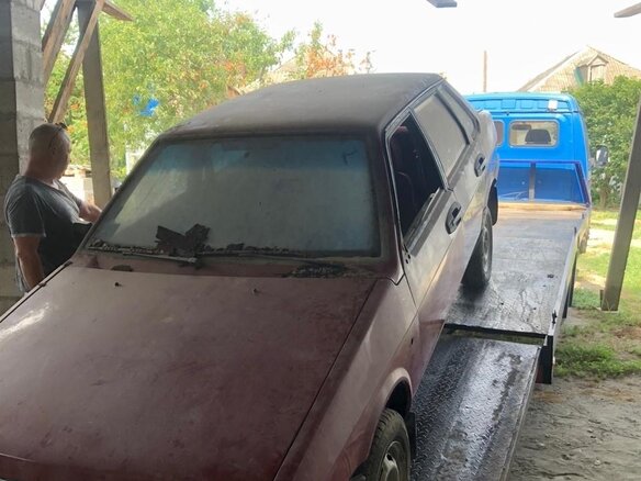 1993 Lada (ВАЗ) 21099, красный - вид 2