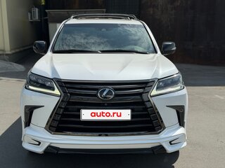 2020 Lexus LX 570 III Рестайлинг 2, белый, 14900000 рублей, вид 2
