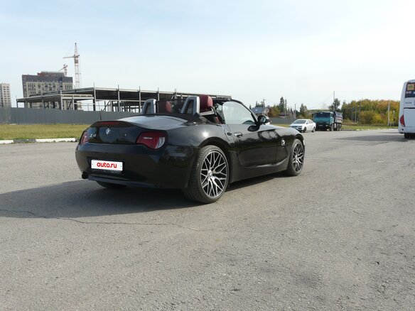 2007 BMW Z4 I (E85/E86) Рестайлинг, чёрный, 1750000 рублей - вид 13