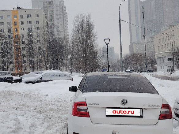2015 Skoda Octavia III (A7), белый, 399999 рублей - вид 2