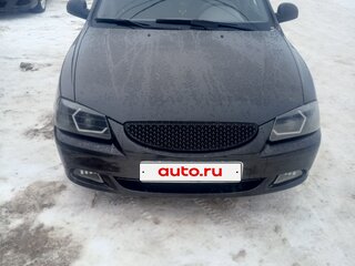 2006 Hyundai Accent ТагАЗ II, чёрный, 450000 рублей, вид 1