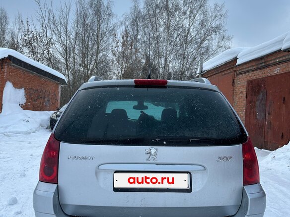 2004 Peugeot 307 I, серебристый, 350000 рублей - вид 6