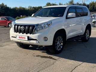 2014 Toyota Land Cruiser Prado 4-speed 150 Series Рестайлинг 1, белый, 3500000 рублей, вид 1