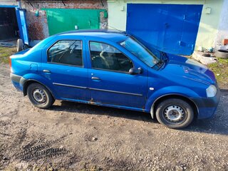 2007 Renault Logan I, синий, 290000 рублей, вид 3