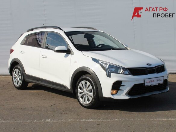 2021 Kia Rio X IV Рестайлинг, белый, 1320000 рублей - вид 2