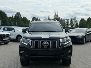 2018 Toyota Land Cruiser Prado 150 Series Рестайлинг 2, чёрный, 3950000 рублей, вид 2